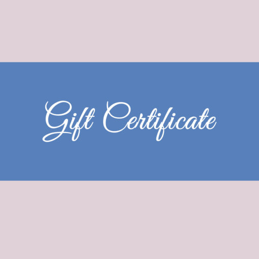 gift certificate