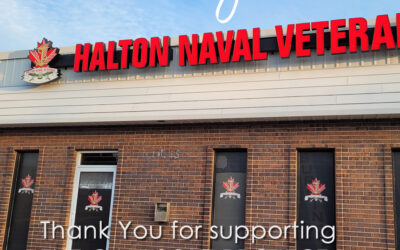 Generous Donation from Halton Naval Veterans Association.