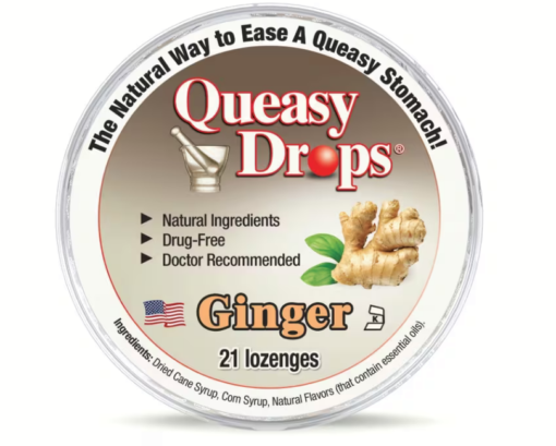 ginger queasy drops