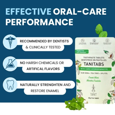 Natural Toothpaste Tablets